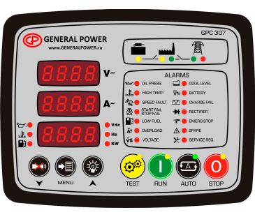 Контроллер GPC 307 MPU - модуль автоматического управления генератором